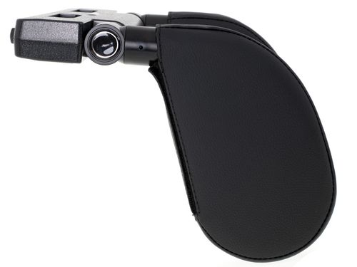 Zagłówek Samochodowy Regulowany Ergonomiczny na Głowę Szyję Miękki Czarny na Arena.pl