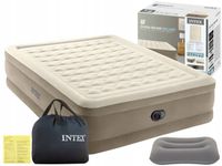 Materac Dmuchany Dwuosobowy Łóżko do Spania z Pompką 230V Intex +