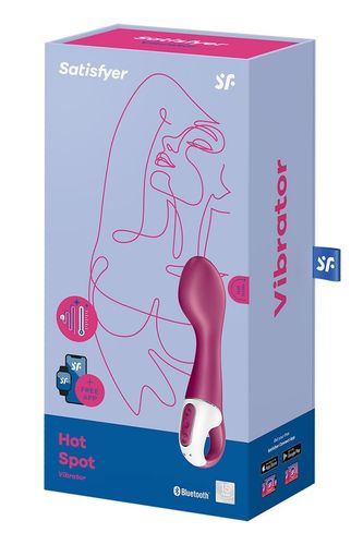 wibrator do punktu g ogrzewany satisfyer hot spot na Arena.pl