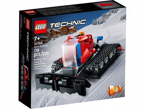 LEGO TECHNIC Ratrak Skuter Śnieżny 2w1 klocki 42148 auto torba na prezent na Arena.pl