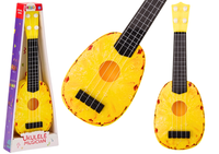 MINI GITARA  Z MOTYWEM ANANASA UKULELE DLA DZIECI