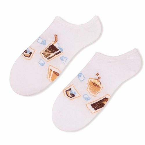 STOPKI WZOROWANE 021 35-37 melanż szary 038 na Arena.pl