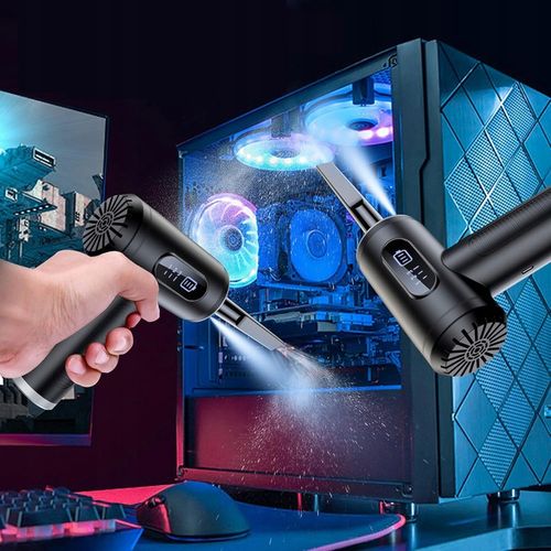 ODKURZACZ RĘCZNY SAMOCHODOWY BEZPRZEWODOWY DO AUTA DOMU 2W1 DMUCHAWA na Arena.pl