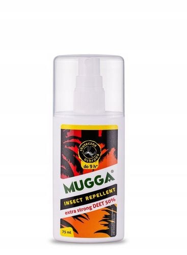 2x Spray na komary MUGGA Spray Extra Strong DEET 50% 75 ml na Arena.pl