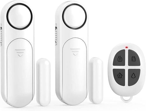 Czujnik alarmu drzwi z pilotem 2 Szt na Arena.pl