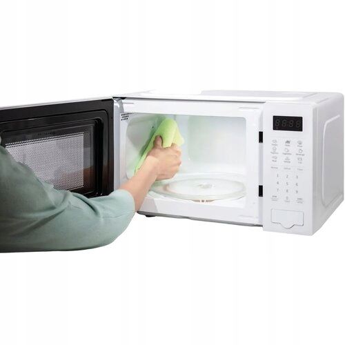 Kuchenka mikrofalowa Biała 20L 700W 6 automatycznych programów zdjęcie 5