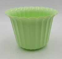 osłonka /doniczka muszelka 9cm pistacja  20szt