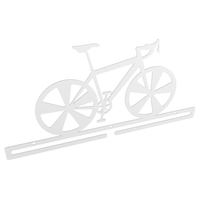Duży metalowy wieszak na medale BIKE ROWER KOLARSTWO GÓRSKIE MTB biały