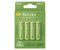 Akumulatorki 4 sztuki ReCyko R06 AA 2600mAh GP