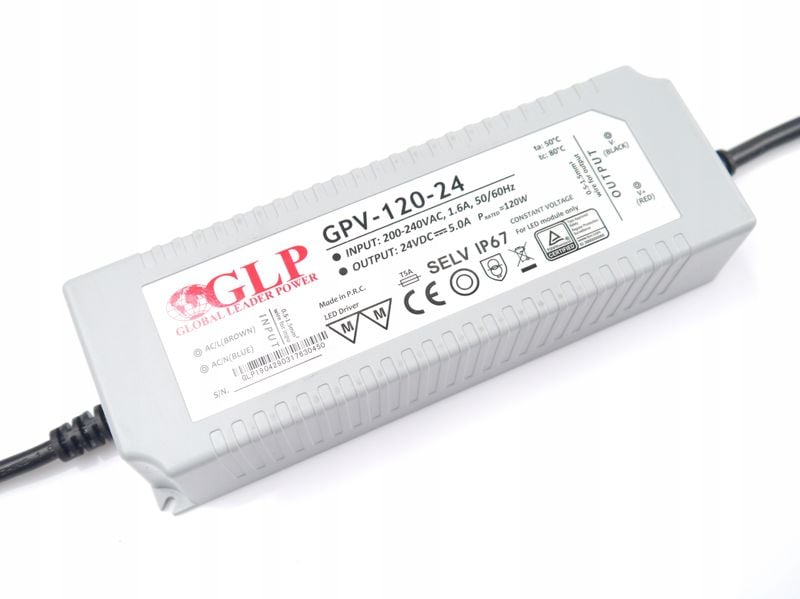 ZASILACZ IMPULSOWY 24V/5A/GPV zdjęcie 2