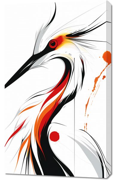 Obraz 60x100cm Bocian zdjęcie 1