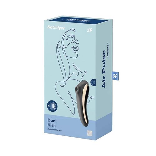 wibrator stymulator powietrzny satisfyer dual kiss na Arena.pl