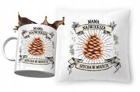 Zestaw Dla Mamy Poduszka + Kubek Prezent Z Nadrukiem Ze Zdjęciem