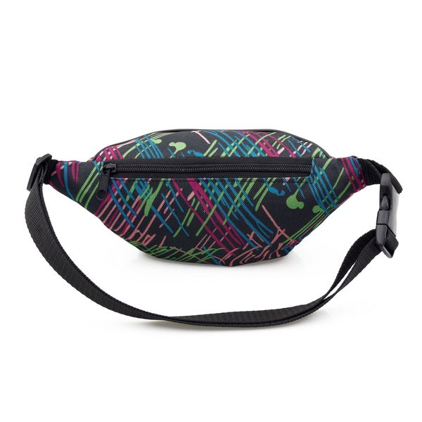 NERKA saszetka biodrówka torebka damska polska N098 czarna zdjęcie 3