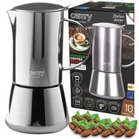 Kawiarka Zaparzacz do kawy 500ml Działa na indukcji, Gaz, Stalowa Camry