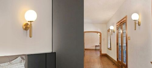 KLOSZ DO LAMPY SUFITOWEJ WISZĄCEJ PODŁOGOWEJ NOCNEJ SZKLANA KULKA E27 na Arena.pl