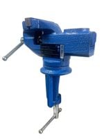 19693 Profesjonalne imadło stołowe obrotowe na zacisk 70 mm stalowe