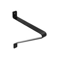 Podpórka pod półki wspornik Loft Industrial GALA, 25 x 22 Czarny mat