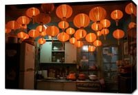 Obraz 70x50cm W Blasku Lampionów