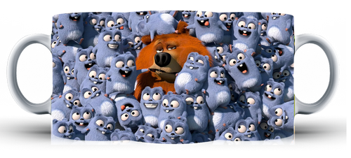 Kubek ceramiczny Grizzy i Lemingi na Arena.pl