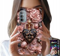 ETUI DO MOTOROLA G31 / G41 - KOBIECE WZORY KŁÓDKA SERCE CASE + FOLIA