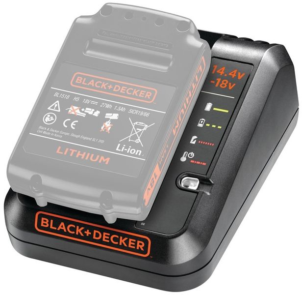 Ładowarka do akumulatorów 14,4V 18V Black & Decker BDC1A zdjęcie 4