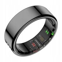 Smartring Colmi R12 czarny 19.1 mm rozmiar 9 LED HR SpO sen 1ATM