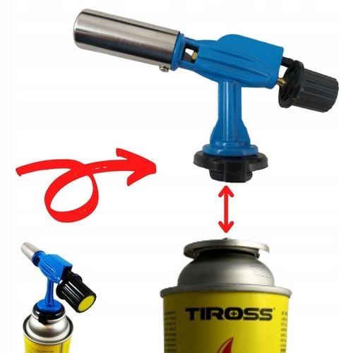 ZESTAW PALNIK MOSIĘŻNY+ŻELIWNY+4x GAZ TIROSS +10szt na Arena.pl