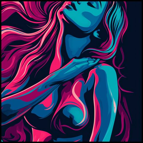 Plakat 100x100cm Rozkwit na Arena.pl