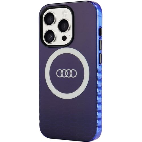 Etui Audi do iPhone 15 Pro, Niebieski, MagSafe na Arena.pl