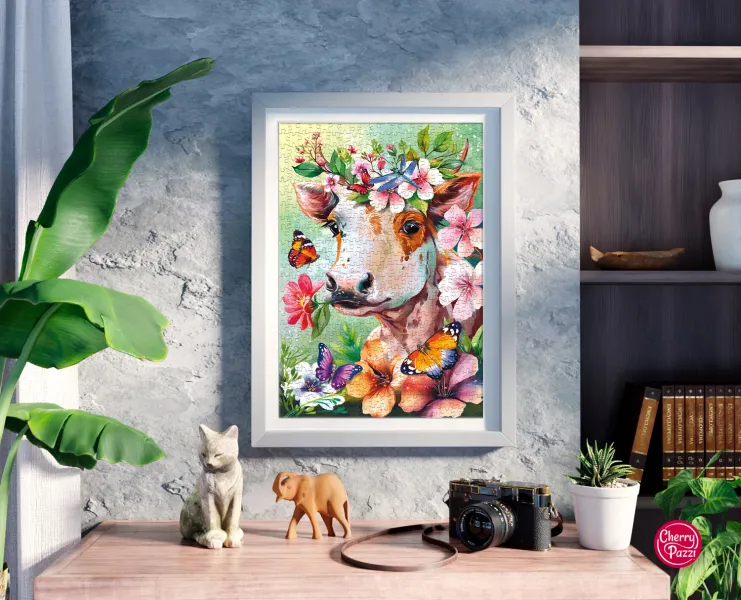 Puzzle 500 elementów. Krowa Wow! 20029 zdjęcie 2