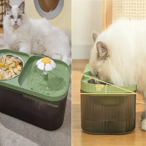 Automatyczne poidełko dla kota psa fontanna wodna filtr miska na karmę na Arena.pl