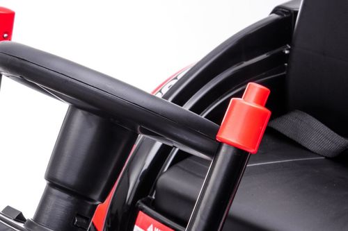 Traktor na akumulator dla dziecka - Koparka czerwona dla dziecka na Arena.pl