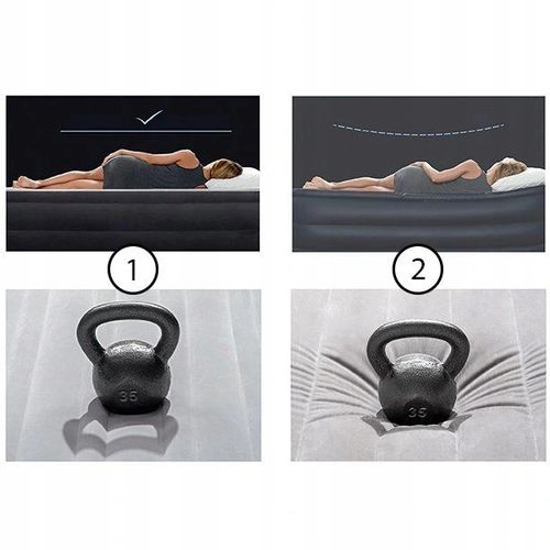 Materac dmuchany do spania łóżko 1os Intex 64107 na Arena.pl