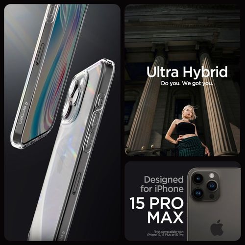spigen ultra hybrid iphone 15 pro max crystal clear na Arena.pl