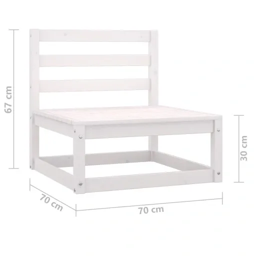 3-osobowa sofa z poduszkami, lite drewno sosnowe zdjęcie 5