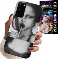 ETUI DO SAMSUNG GALAXY S20 - MONA LISA Z LIZAKIEM MODNE WZORY CASE