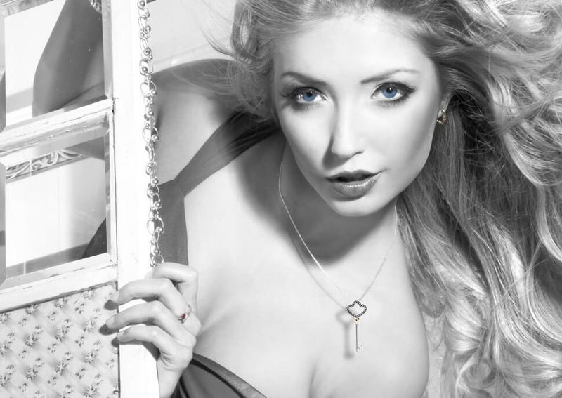 Emaga Złoty wisiorek WXD3424 - Diament zdjęcie 8