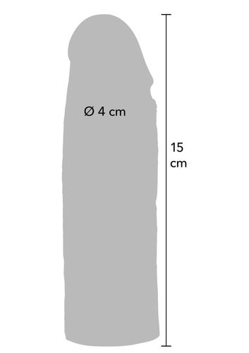Penis Sleeve Liquid Silicone 15 Cm na Arena.pl