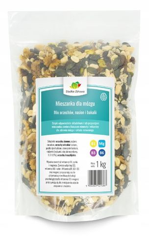 MIESZANKA DLA MÓZGU studencka witamina B1 B6 1kg na Arena.pl