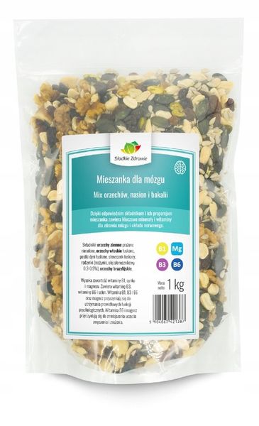 MIESZANKA DLA MÓZGU studencka witamina B1 B6 1kg zdjęcie 3