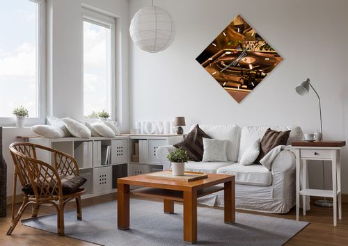Zegar Ścienny - Studio Nagrań  - 60X60 Cm - C3Ad60X60-0505 na Arena.pl