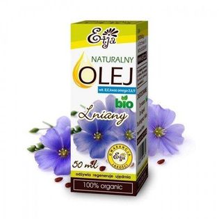Etja - Naturalny olej lniany BIO - 50 ml
