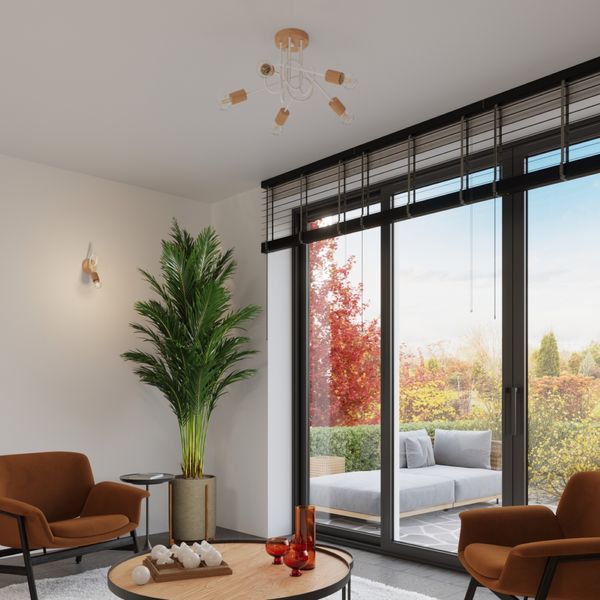 Żyrandol EMBER 3 biały zdjęcie 13