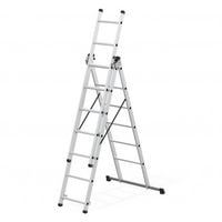 DRABINA ALUMINIOWA MODERNHOME 3X7 WIELOFUNKCYJNA 150KG