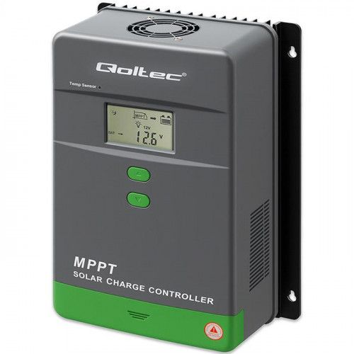 REGULATOR ŁADOWANIA MPPT QOLTEC 50A LCD SOLARNY 12V 24V zdjęcie 1
