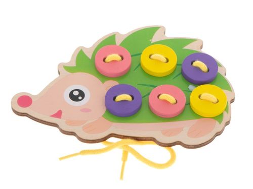 Zestaw edukacyjny do nauki szycia guzików jeż jeżyk na Arena.pl