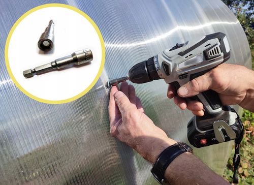 Szklarnia Mocna MAXI 40x20 4x8m 6mm na Arena.pl