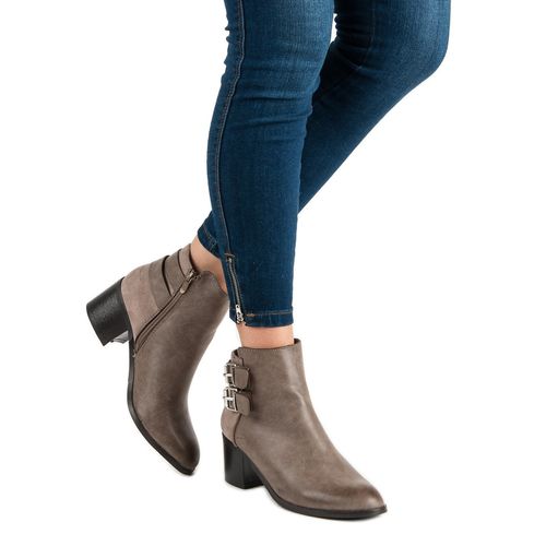 Stylowe Brązowe Botki r.41 na Arena.pl