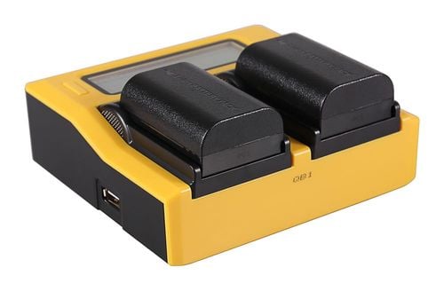Patona podwójna ładowarka USB Dual LCD do Canon LPE6 LP-E6 na Arena.pl